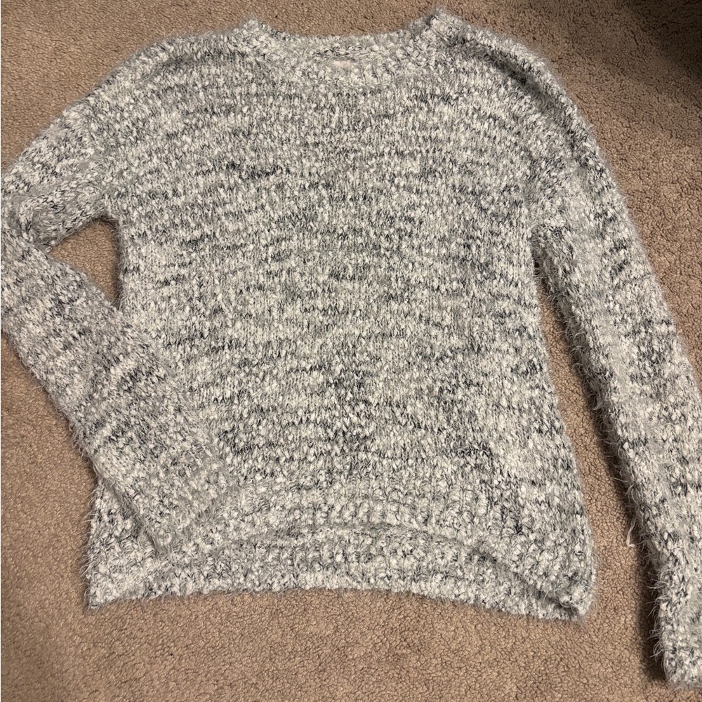 SO Women's Marled Gray Sweater